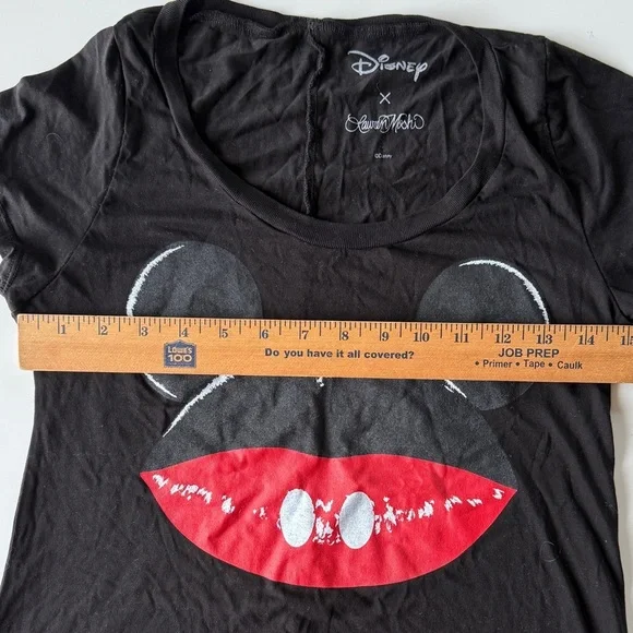 Lauren Moshi Black Maxi Dress with Pink Lips - Picture 10 of 10